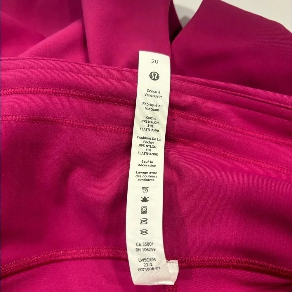 Lululemon Swift Speed High-Rise Tight 28" Women’s Size 20 NWT - Picture 9 of 14